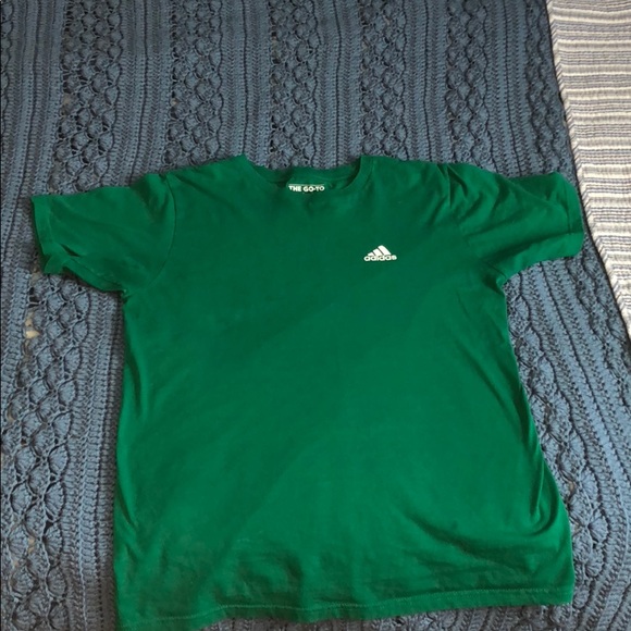 Adidas Green Tee - Picture 1 of 4